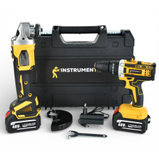 Набір безщіткового інструменту Instrumentop 36V: ударний шуруповерт DCD796 та болгарка DCG417N